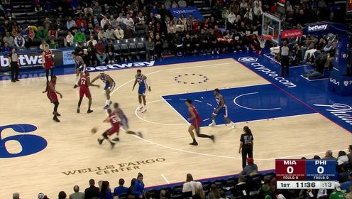 希罗30+7+7 马克西31分 乔治11中3 热火3人20+力克76人