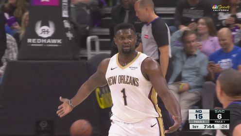 小萨27+16 锡安40分 麦科勒姆31+6 国王20分逆转送鹈鹕8连败
